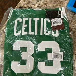 NBA Celtics mens small larry bird jersey